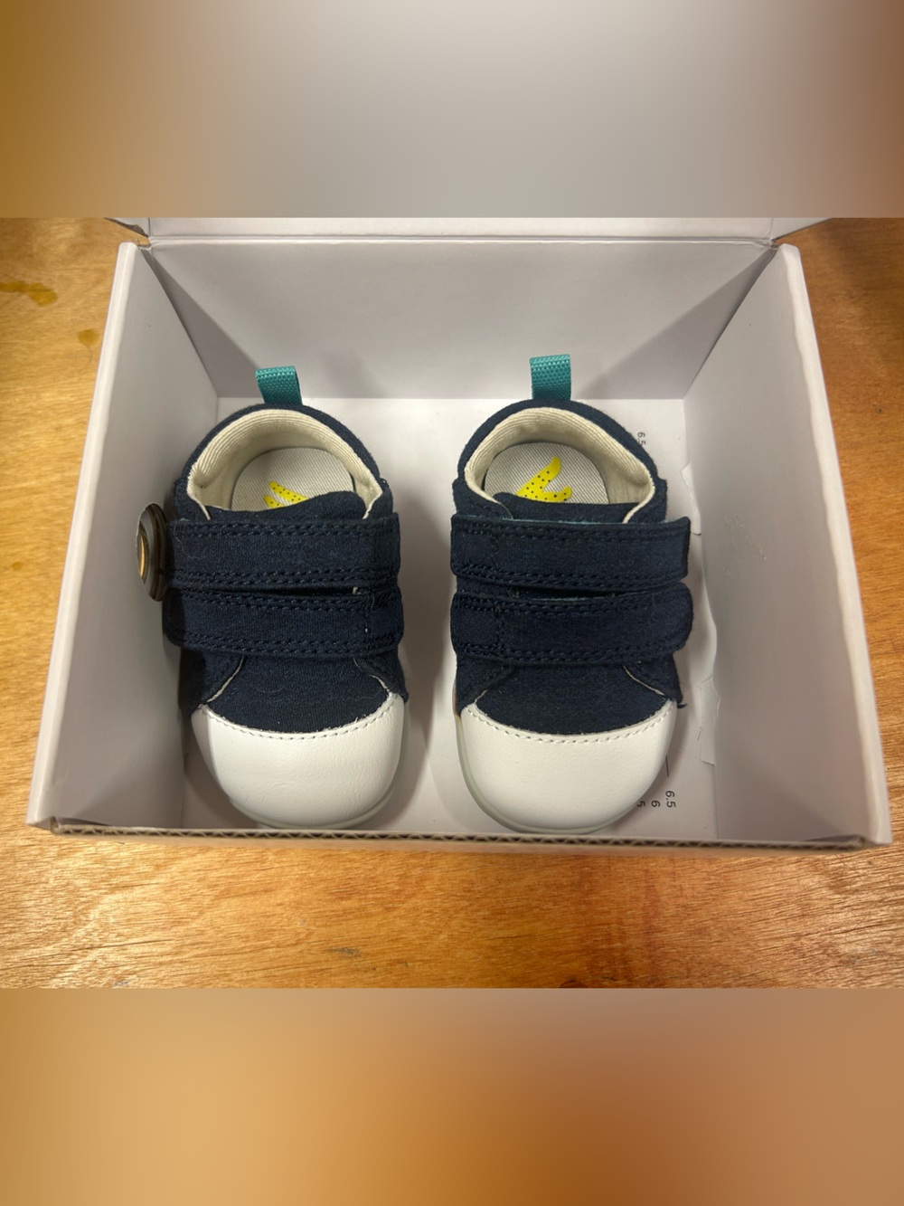 Ten Little First Walkers Size 3 in Navy